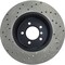 Centric Parts Sport Cross Drilled Brake Rotor, 128.34071L 128.34071L - alternate 3